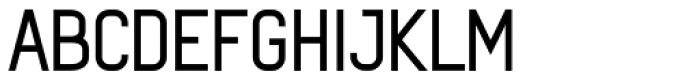 Qotho Medium Condensed Font UPPERCASE