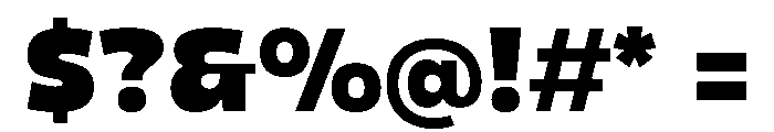 QRIBO Font OTHER CHARS