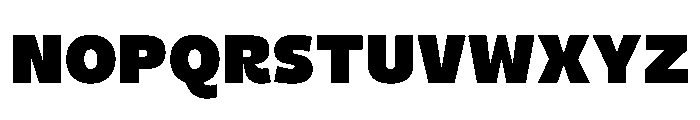 QRIBO Font UPPERCASE