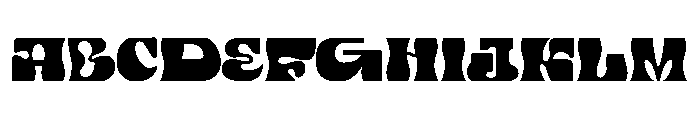 Qrazx Font UPPERCASE