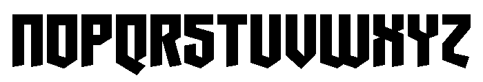 Qronix Regular Font UPPERCASE