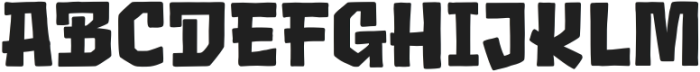 QROGWIN-Regular otf (400) Font UPPERCASE