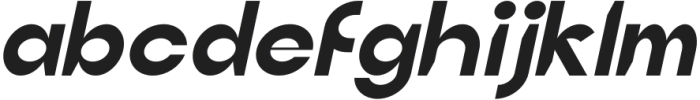 Qrilla Italic otf (400) Font LOWERCASE