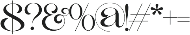 Qris Magic otf (400) Font OTHER CHARS