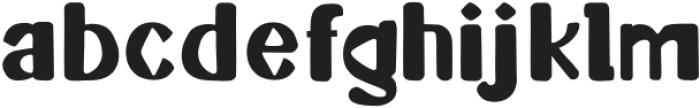 Qrylogic Regular otf (400) Font LOWERCASE