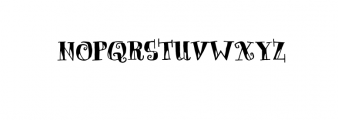 Qrackerjax; Cartoon Style Doodle Type Lettering Font UPPERCASE