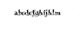 Qrackerjax; Cartoon Style Doodle Type Lettering Font LOWERCASE