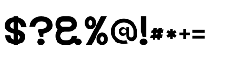 Qrilla Regular Font OTHER CHARS