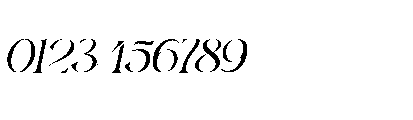 Qris Magic Oblique Font OTHER CHARS