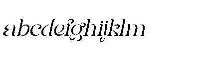 Qris Magic Oblique FONT