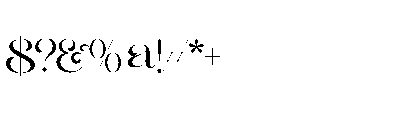 Qris Magic Regular Font OTHER CHARS