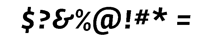 Quinella Bold Italic Font OTHER CHARS