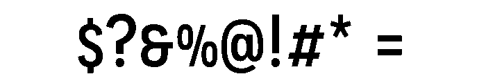 Quinella Medium Font OTHER CHARS