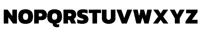 Quokka Extra Bold Font UPPERCASE