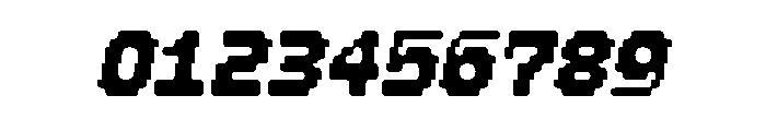 Quokka Glitch Right Font OTHER CHARS