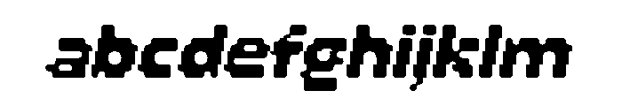 Quokka Glitch Right FONT