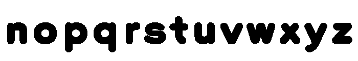 Quokka Heavy Font LOWERCASE