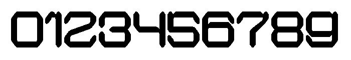 QUANTUM TECH Bold Font OTHER CHARS
