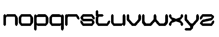 QUANTUM TECH Bold Font LOWERCASE