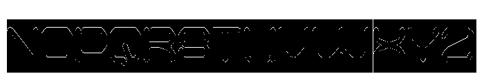QUANTUM TECH-Hollow-Inverse Font UPPERCASE