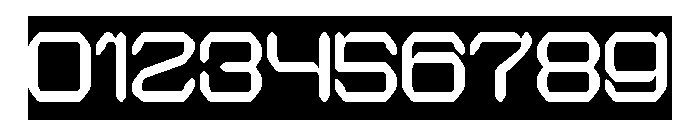 QUANTUM TECH-Inverse Font OTHER CHARS