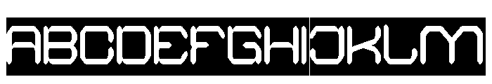 QUANTUM TECH-Inverse Font UPPERCASE