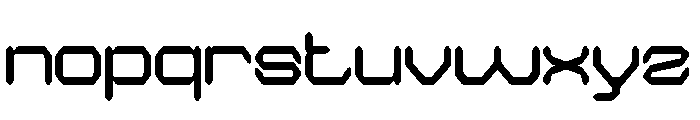 QUANTUM TECH Font LOWERCASE