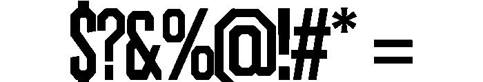 QUDOBO Font OTHER CHARS