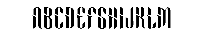 QUICK Gird Font UPPERCASE