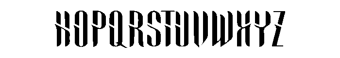 QUICK Gird Font UPPERCASE