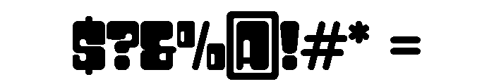 QUICKA-Regular Font OTHER CHARS