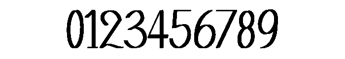 QUILL STROKE Font OTHER CHARS