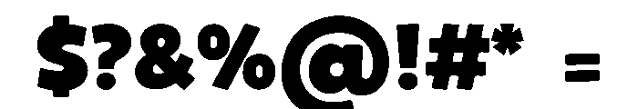 QUIRKO Font OTHER CHARS