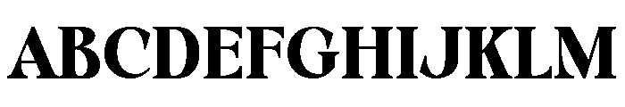 QUISHE Font UPPERCASE