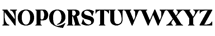 QUISHE Font UPPERCASE