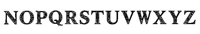 Quadrata Regular Font UPPERCASE
