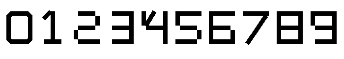Quadrix Regular Font OTHER CHARS