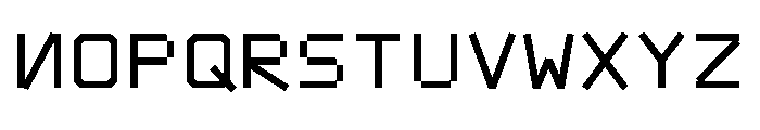 Quadrix Regular Font LOWERCASE