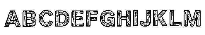 Quail Regular Font UPPERCASE