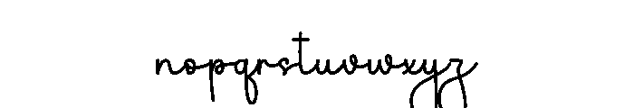Quality Department Font LOWERCASE