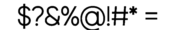 Quality Dreams Regular Font OTHER CHARS
