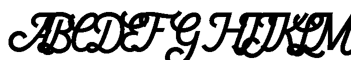 Quallity Noted Regular Font UPPERCASE