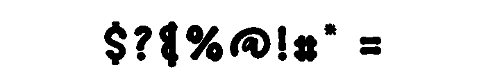 Quancy Font OTHER CHARS