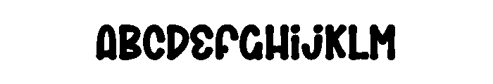Quancy Font UPPERCASE