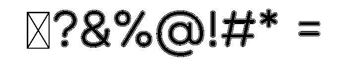Quantis Color Font OTHER CHARS