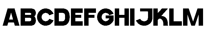 Quantro Sans Black Font UPPERCASE