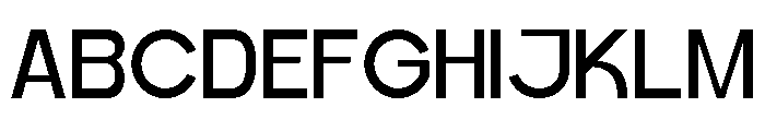 Quantro Sans Medium Font UPPERCASE