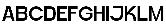 Quantro Sans Semi Bold Font UPPERCASE