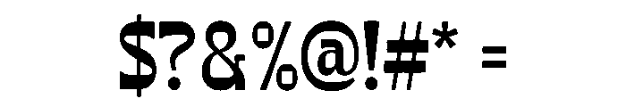 Quantum Deco Font OTHER CHARS
