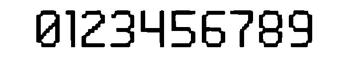 Quantum Grid Font OTHER CHARS